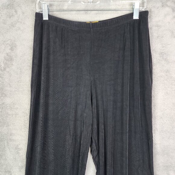 Womens Black Mirasol Stretch Pants Hi Rise Size M - Picture 4 of 11